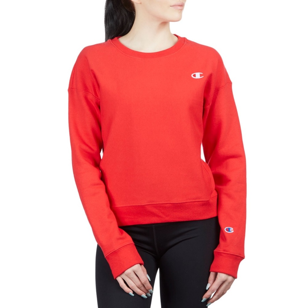 Champion Red Crewneck